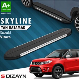 Suzuki Vitara 4 Skyline Krom Araca Özel Yan Basamak 163 cm 2015 ve Üzeri