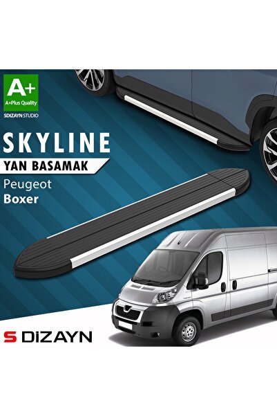 1_org_zoom-1437.jpg Peugeot Boxer 3 Kısa Şase Skyline Alüminyum Araca Özel Yan Basamak 203 cm 2006 ve Üzeri - Görsel 1