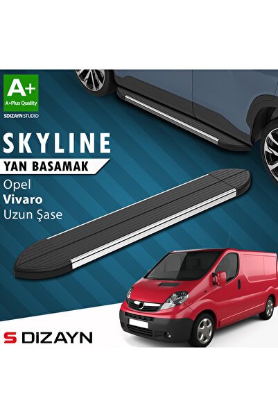 1_org_zoom-1442.jpg Opel Vivaro A Uzun Şase Skyline Krom Araca Özel Yan Basamak 263 cm 2001-2014 - Görsel 1