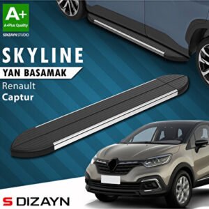 Renault Captur Skyline Krom Araca Özel Yan Basamak 173 cm 2013-2020