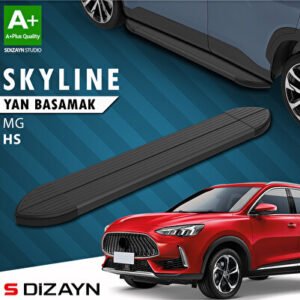 MG HS Skyline Siyah Araca Özel Yan Basamak 183 cm 2021-2024