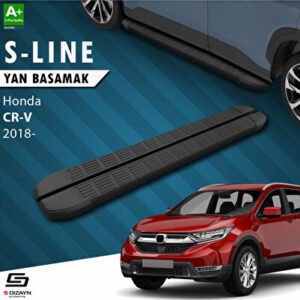 Honda CR-V 5 S-Line Siyah Araca Özel Yan Basamak 173 cm 2018-2022