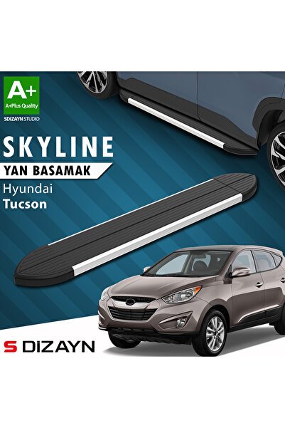 1_org_zoom-1454.jpg Hyundai Tucson 2 Skyline Alüminyum Araca Özel Yan Basamak 173 cm 2004-2014 - Görsel 1