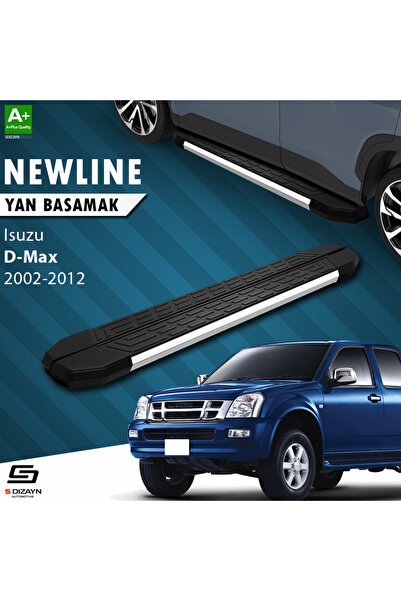 1_org_zoom-1460.jpg Isuzu D-Max NewLine Krom Araca Özel Yan Basamak 203 cm 2002-2012 - Görsel 1
