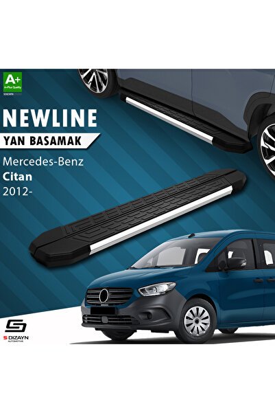 1_org_zoom-1464.jpg Mercedes Citan Uzun Şase NewLine Krom Araca Özel Yan Basamak 223 cm 2012-2021 - Görsel 1