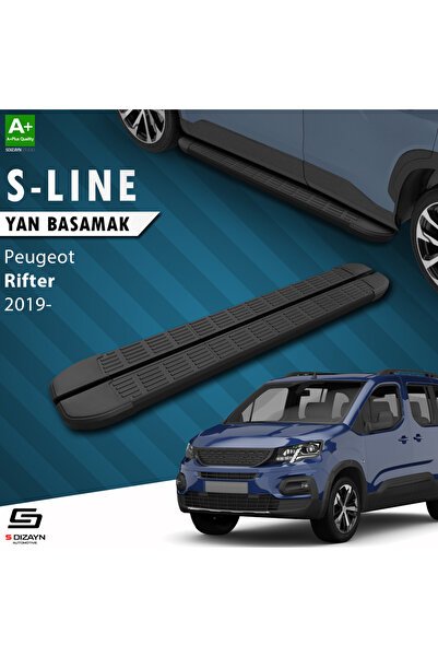 1_org_zoom-152.jpg Peugeot Rifter S-Line Siyah Araca Özel Yan Basamak 203 cm 2019 ve Üzeri - Görsel 1