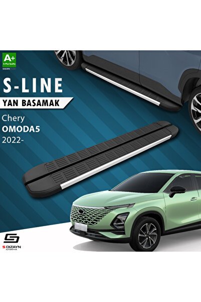 1_org_zoom-1542.jpg S-Dizayn Chery Omoda5 S-Line Alüminyum Araca Özel Yan Basamak 183 cm 2022 ve Üzeri - Görsel 1