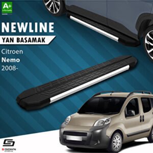 Citroen Nemo NewLine Krom Araca Özel Yan Basamak 173 cm 2008-2017