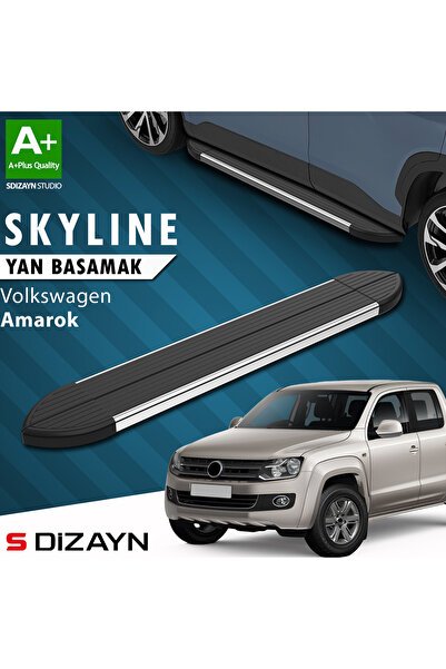 1_org_zoom-1559.jpg Volkswagen Amarok Skyline Krom Araca Özel Yan Basamak 203 cm 2010-2023 - Görsel 1