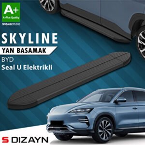 BYD Seal U Elektrikli Skyline Siyah Araca Özel Yan Basamak 193 cm 2022 ve Üzeri