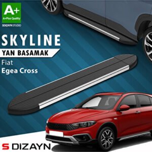 Fiat Egea Cross Skyline Krom Araca Özel Yan Basamak 183 cm 2020 ve Üzeri