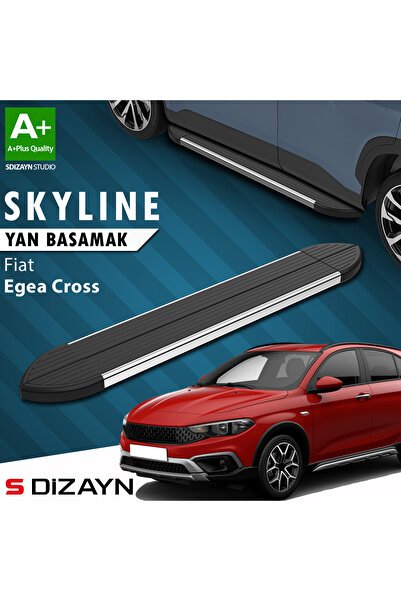 1_org_zoom-1567.jpg Fiat Egea Cross Skyline Krom Araca Özel Yan Basamak 183 cm 2020 ve Üzeri - Görsel 1