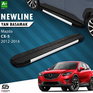 Mazda CX-5 NewLine Alüminyum Araca Özel Yan Basamak 183 cm 2012-2016