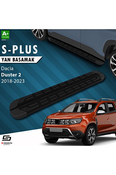 1_org_zoom-1591.jpg S-Dizayn Dacia Duster 2 S-Plus Siyah Araca Özel Yan Basamak 173 cm 2018-2023 - Görsel 1