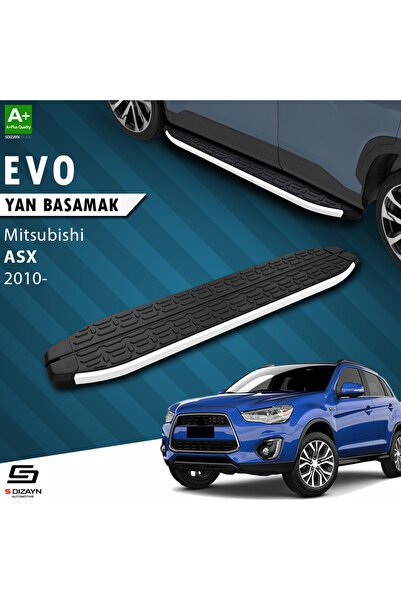 1_org_zoom-1592.jpg S-Dizayn Mitsubishi ASX Evo Alüminyum Araca Özel Yan Basamak 183 cm 2010 ve Üzeri - Görsel 1