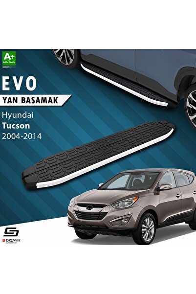 1_org_zoom-1609.jpg S-Dizayn Hyundai Tucson 2 Evo Alüminyum Araca Özel Yan Basamak 173 cm 2004-2014 - Görsel 1