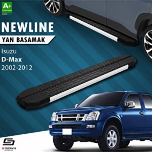 Isuzu D-Max NewLine Alüminyum Araca Özel Yan Basamak 203 cm 2002-2012