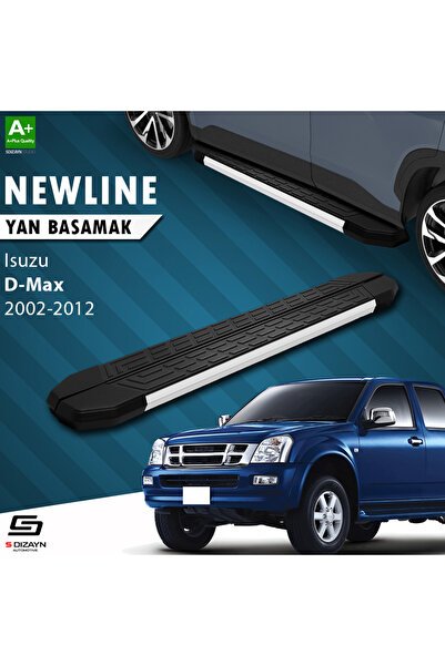 1_org_zoom-1614.jpg Isuzu D-Max NewLine Alüminyum Araca Özel Yan Basamak 203 cm 2002-2012 - Görsel 1