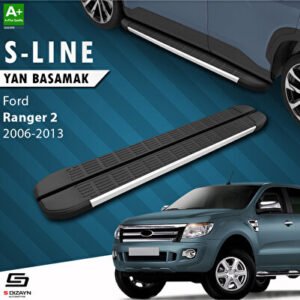 Ford Ranger 2 S-Line Alüminyum Araca Özel Yan Basamak 193 cm 2006-2013