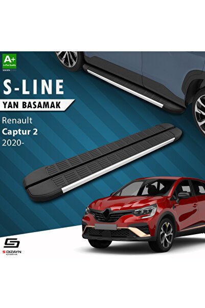 1_org_zoom-1637.jpg Renault Captur 2 S-Line Alüminyum Araca Özel Yan Basamak 183 cm 2020 ve Üzeri - Görsel 1