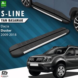 Dacia Duster S-Line Alüminyum Araca Özel Yan Basamak 173 cm 2009-2018