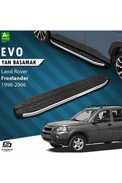 1_org_zoom-1646.jpg S-Dizayn Land Rover Freelander Evo Krom Araca Özel Yan Basamak 163 cm 1998-2006 - Görsel 1