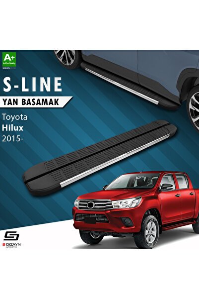1_org_zoom-1647.jpg Toyota Hilux 8 S-Line Krom Araca Özel Yan Basamak 203 cm 2015 ve Üzeri - Görsel 1