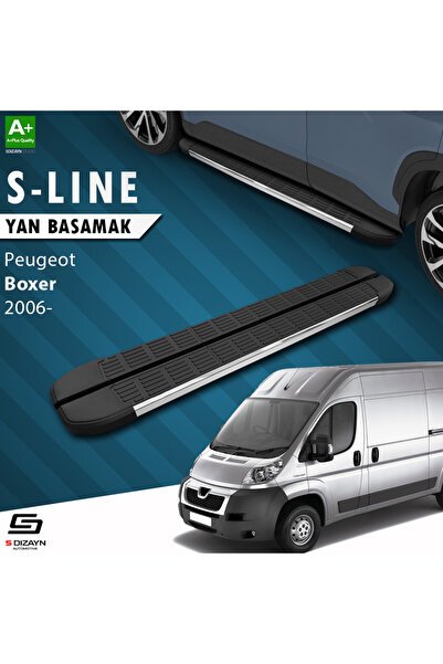 1_org_zoom-1649.jpg Peugeot Boxer 3 Kısa Şase S-Line Krom Araca Özel Yan Basamak 203 cm 2006 ve Üzeri - Görsel 1