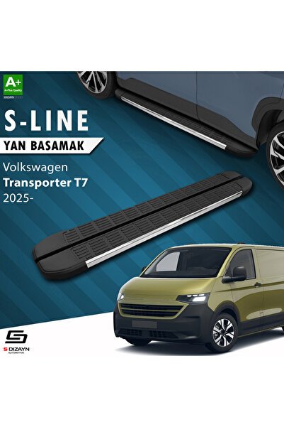 1_org_zoom-1663.jpg Volkswagen Transporter T7 Uzun Şase S-Line Krom Araca Özel Yan Basamak 263 cm 2024 ve Üzeri - Görsel 1