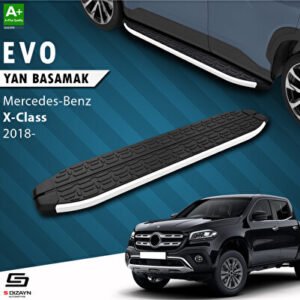 Mercedes X-Class Evo Alüminyum Araca Özel Yan Basamak 203 cm 2018-2020