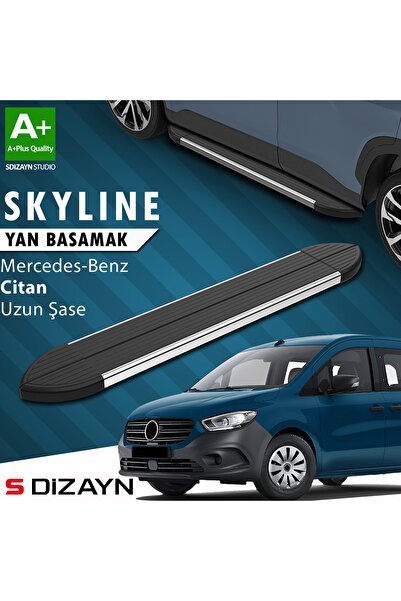 1_org_zoom-1671.jpg Mercedes Citan Uzun Şase Skyline Krom Araca Özel Yan Basamak 223 cm 2012-2021 - Görsel 1