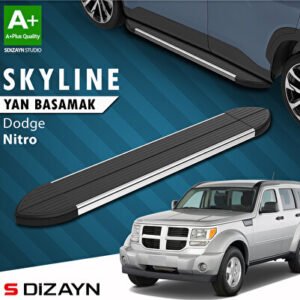 Dodge Nitro Skyline Krom Araca Özel Yan Basamak 153 cm 2007-2012