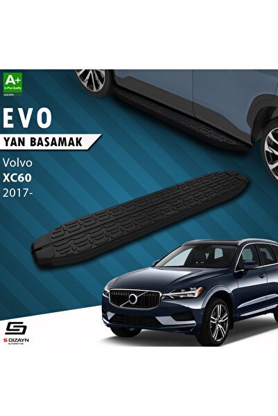 1_org_zoom-1674.jpg Volvo Xc60 2 Evo Siyah Araca Özel Yan Basamak 193 cm 2017-2023 - Görsel 1