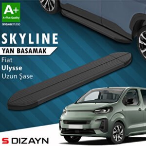 Fiat Ulysse Skyline Siyah Araca Özel Yan Basamak 243 cm 2022 ve Üzeri