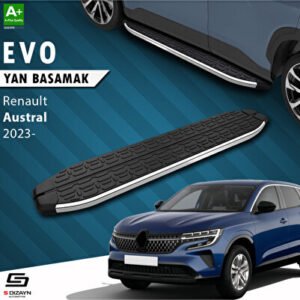 S-Dizayn Renault Austral Evo Krom Araca Özel Yan Basamak 183 cm 2023 ve Üzeri