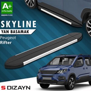 Peugeot Rifter Skyline Alüminyum Araca Özel Yan Basamak 203 cm 2019-2023