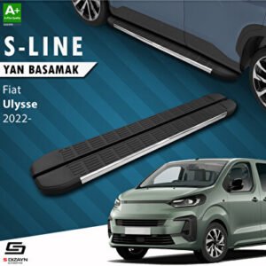 Fiat Ulysse Uzun Şase S-Line Krom Araca Özel Yan Basamak 243 cm 2022 ve Üzeri