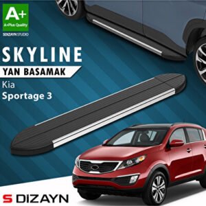 Kia Sportage 3 Skyline Krom Araca Özel Yan Basamak 173 cm 2010-2016