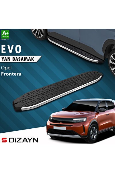 1_org_zoom-1716.jpg S-Dizayn Opel Frontera Evo Krom Araca Özel Yan Basamak 183 cm 2024 ve Üzeri - Görsel 1
