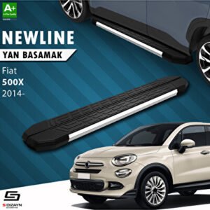 Fiat 500X NewLine Krom Araca Özel Yan Basamak 173 cm 2014 ve Üzeri