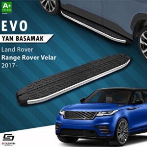 Land Rover Range Rover Velar Evo Krom Araca Özel Yan Basamak 193 cm 2017 ve Üzeri