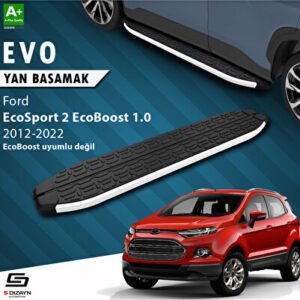 Ford EcoSport 2 Evo Alüminyum Araca Özel Yan Basamak 173 cm 2012-2022