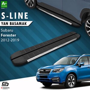 Subaru Forester 4 S-Line Krom Araca Özel Yan Basamak 183 cm 2012-2019