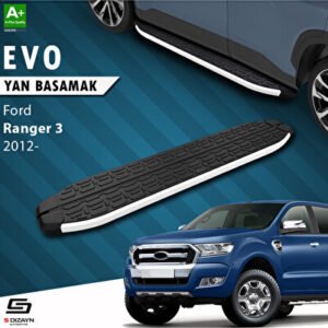 Ford Ranger 3 Evo Alüminyum Araca Özel Yan Basamak 203 cm 2012-2022