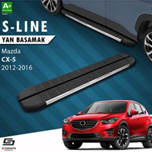 Mazda CX-5 S-Line Krom Araca Özel Yan Basamak 183 cm 2012-2016