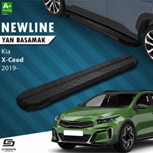 Kia XCeed NewLine Siyah Araca Özel Yan Basamak 183 cm 2019 ve Üzeri