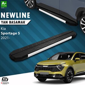 Kia Sportage 5 NewLine Alüminyum Araca Özel Yan Basamak 173 cm 2021 ve Üzeri