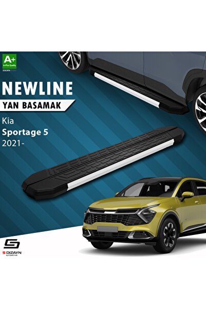 1_org_zoom-1853.jpg Kia Sportage 5 NewLine Alüminyum Araca Özel Yan Basamak 173 cm 2021 ve Üzeri - Görsel 1