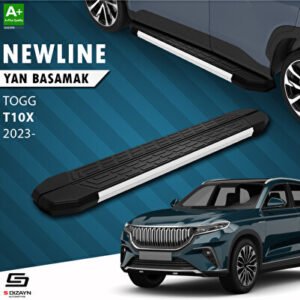 TOGG T10X NewLine Alüminyum Araca Özel Yan Basamak 203 cm 2023 ve Üzeri