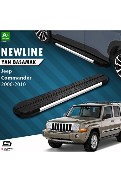 1_org_zoom-1874.jpg Jeep Commander NewLine Krom Araca Özel Yan Basamak 173 cm 2006-2010 - Görsel 1